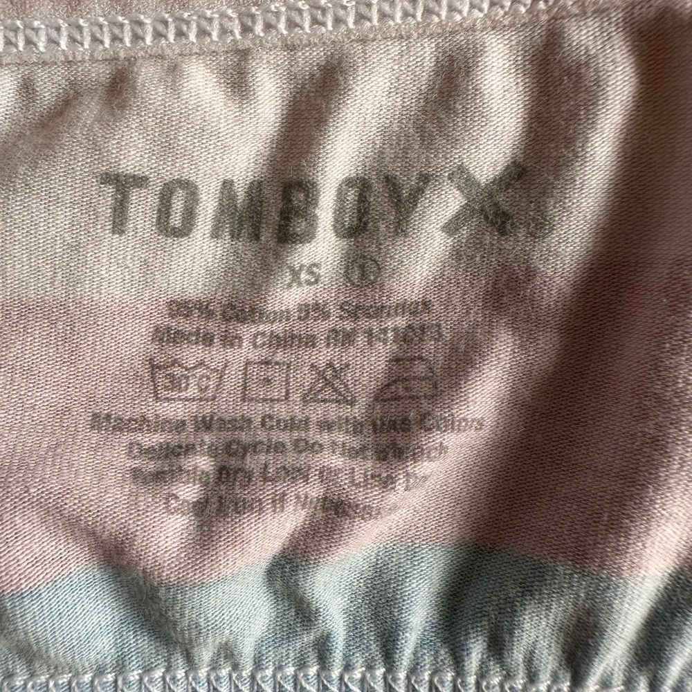 TomboyX Trans Pride Compression Sports Bra - Picture 9 of 9